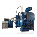 Máquina de prensas de briquetas de fabricación de aceiro horizontal